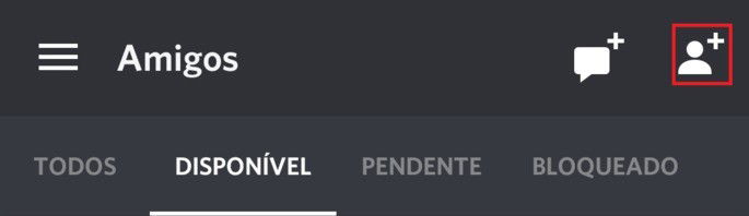 Adicionar Amigos - Discord - Celular