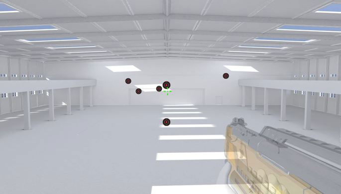 Jogos para melhorar reflexo e mira - 3D Aim Trainer