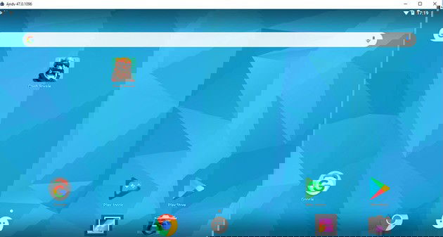 andyos emulador android pc fraco