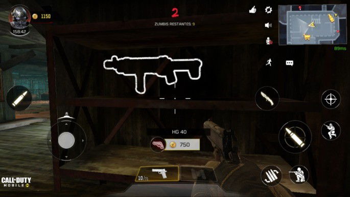 Armamento - Call of Duty Mobile - Zumbi