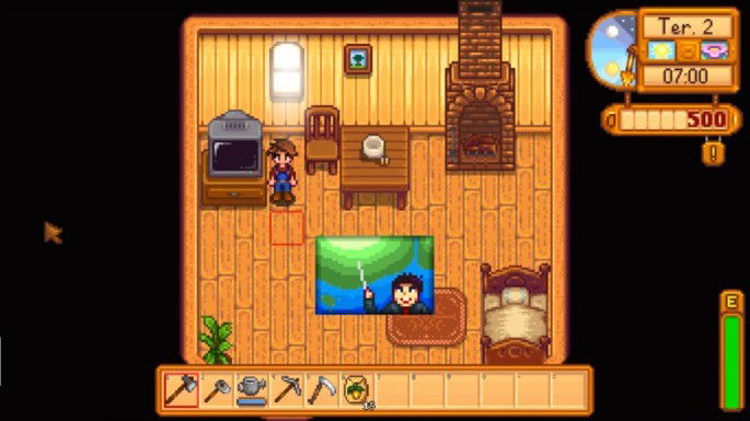 Assistir TV - Stardew Valley
