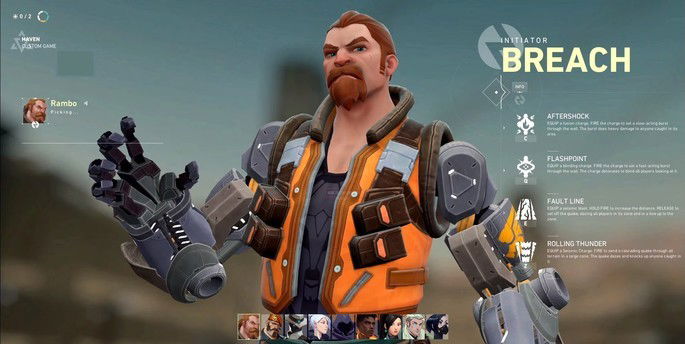 Personagens - Valorant