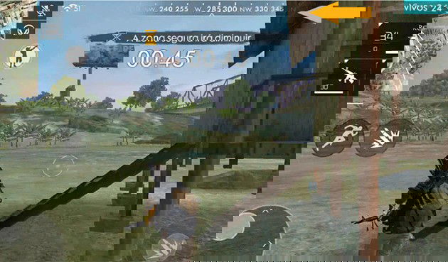 bussola azimute free fire