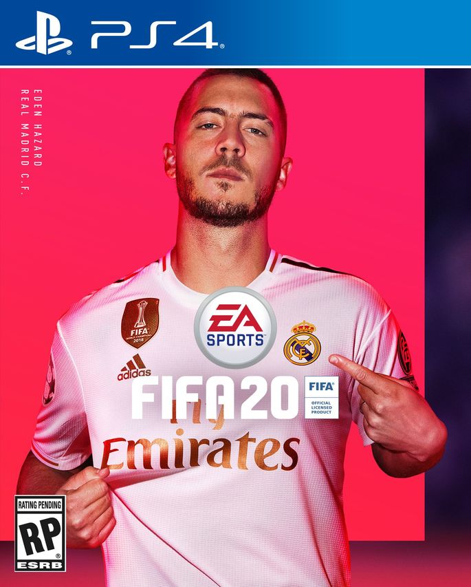 Capa FIFA 20 Hazard