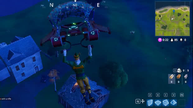 Casa da zona norte fortnite