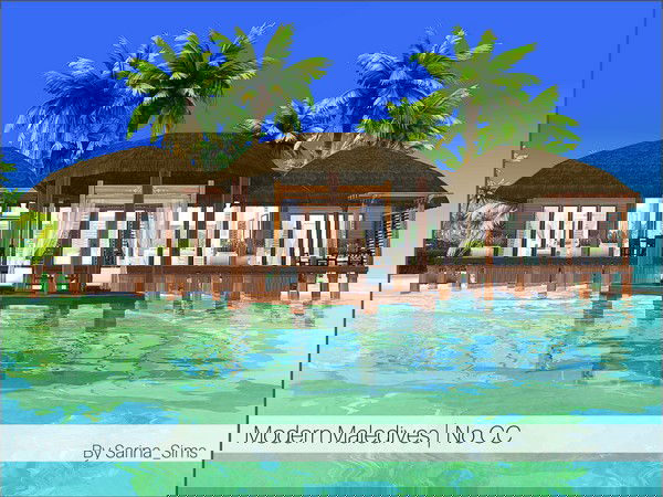 Casa na praia The Sims 4