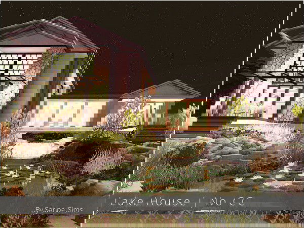 Casa no lago the sims 4
