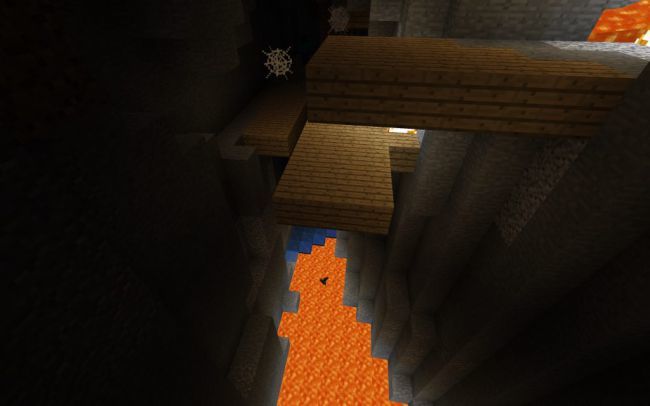 Cavernas de lava minecraft