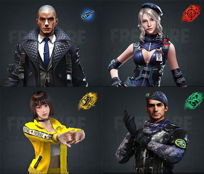 Combinacao squad 4 free fire 3