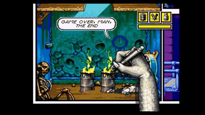 Comix Zone mega drive