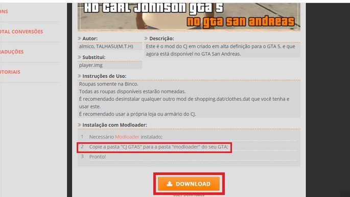 Como instalar Mods no GTA San Andreas