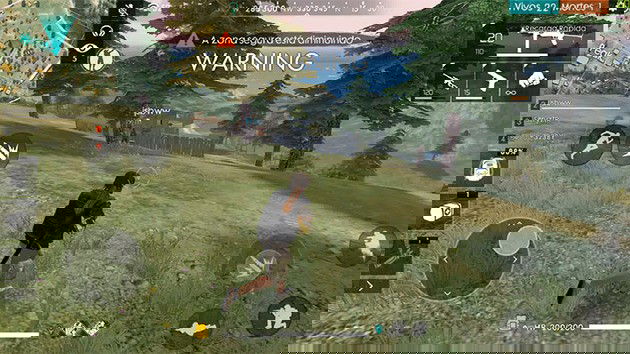 como se mover no free fire