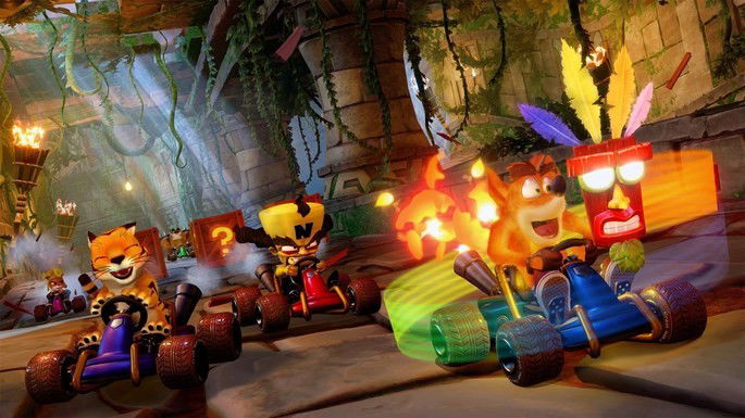 crash team racing corrida