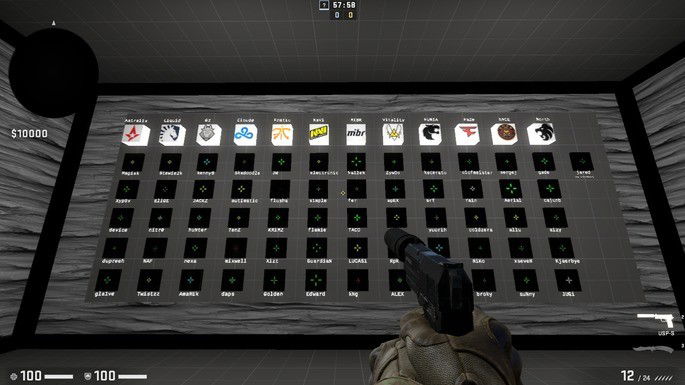 Como mudar a mira no CS:GO