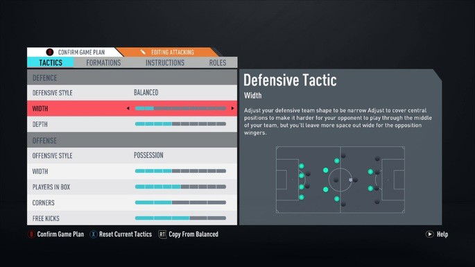 Customizar táticas fifa 20