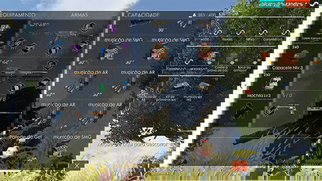 Descartar Itens Free Fire