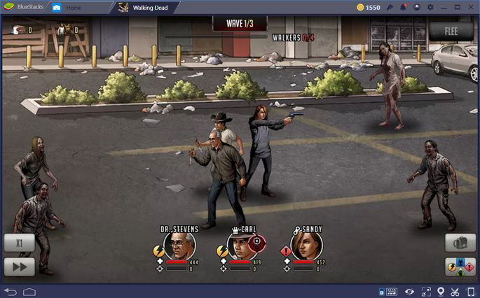 Dica de batalha twd road to survival