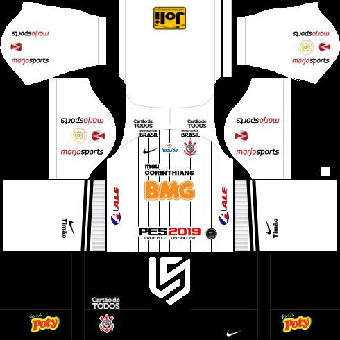 Dream League Soccer Corinthians kit