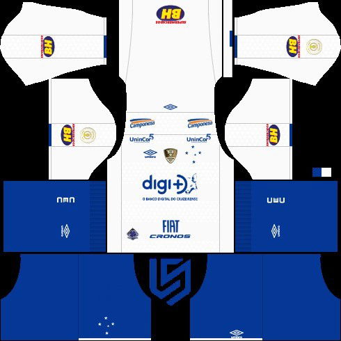 Dream League Soccer Cruzeiro kit reserva