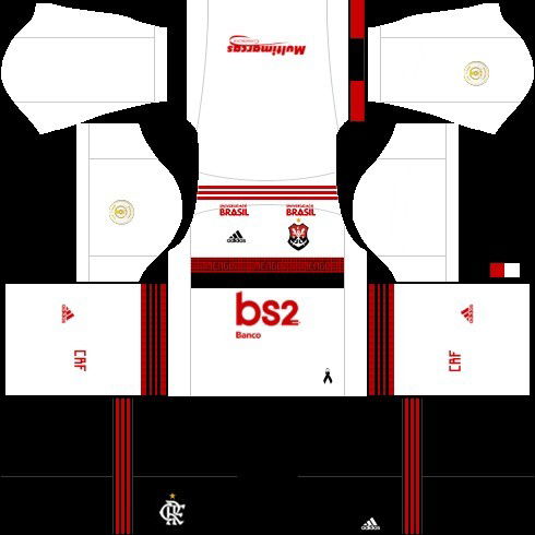 Dream League Soccer Flamengo kit reserva