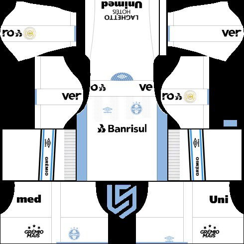 Dream League Soccer Grêmio kit reserva