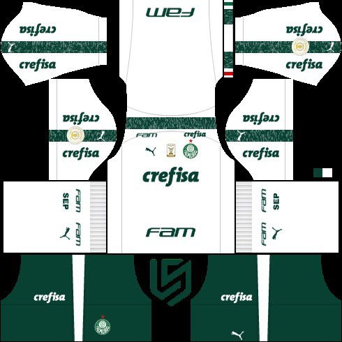 Dream League Soccer Palmeiras kit reserva