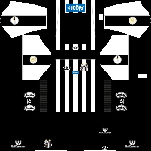 Dream League Soccer Santos kit reserva