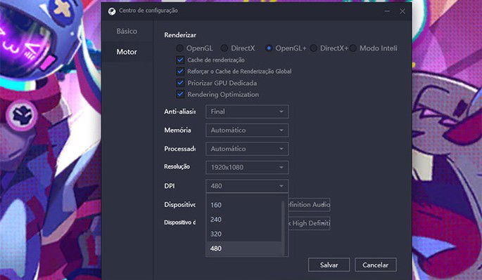 DPI Free Fire Emulador