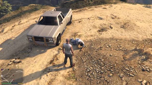 onde os fracos não tem vez easter egg gta v