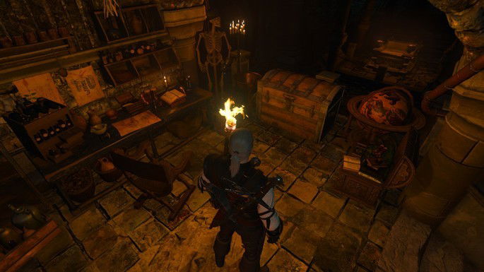 Esconderijos de geralt mod