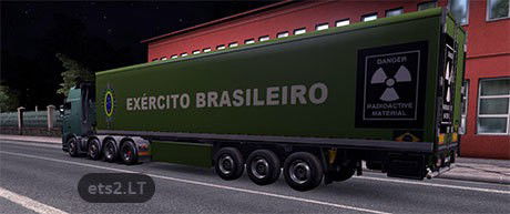 Exército brasileiro mod euro truck simulator 2