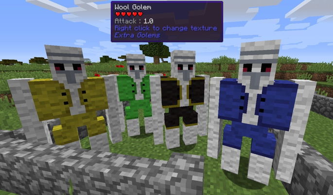 Mod Extra Golems