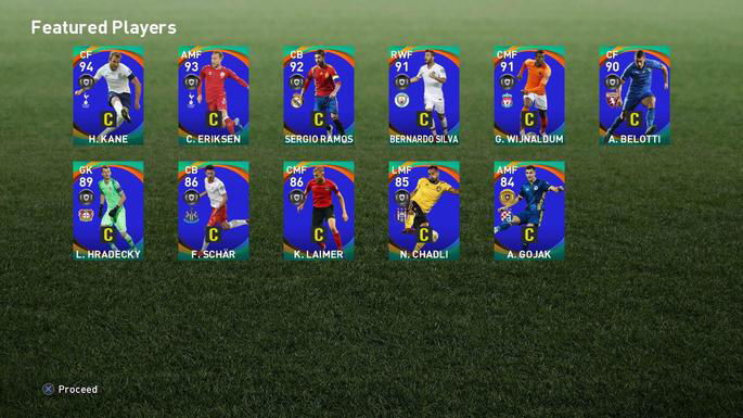 featured players pes 2020