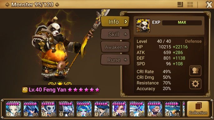 feng yan summoners war