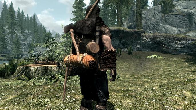 Flechas en la cintura mod skyrim