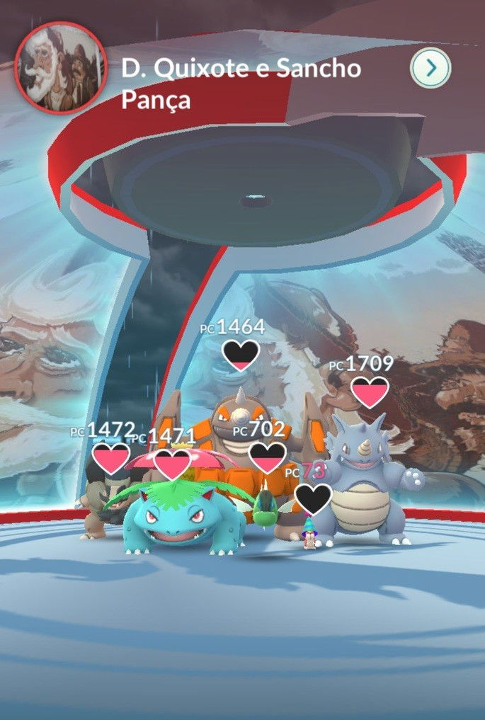 Ginásios - Pokémon Go - Como batalhar