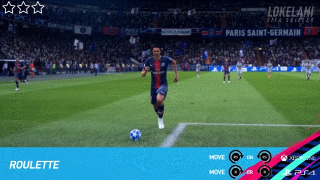 Giro de 360 - Dribles FIFA 19