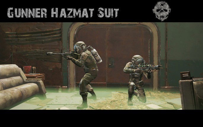 Hazmat Artilleros mod Fallout 4