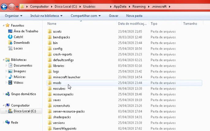 Como instalar mods Minecraft