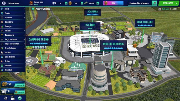 Jogo Soccer Manager 2022