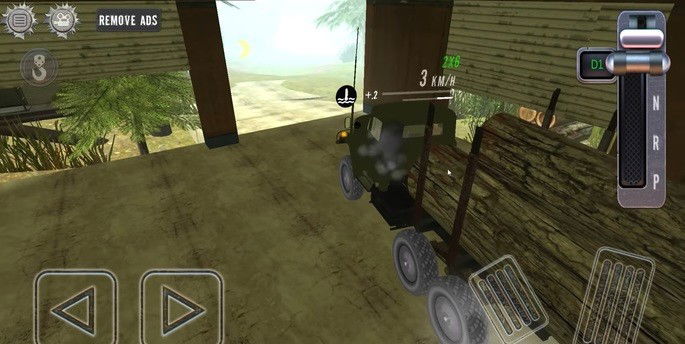 Caminhão simulador offroad