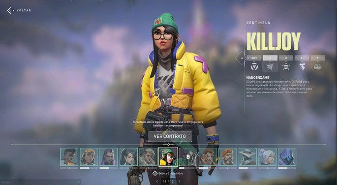 Personagens e habilidades - Valorant