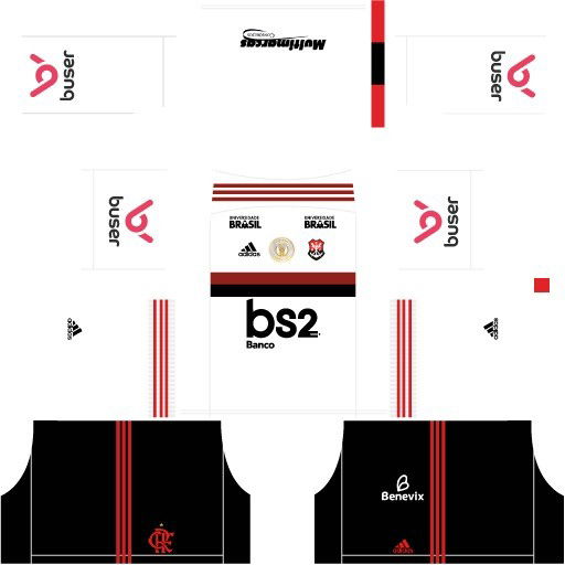 Kits Flamengo 2022-2023 Uniforme reserva