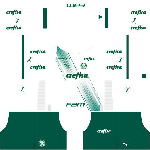 Kits Palmeiras Temporada 2023 para DLS 2019 - Uniforme Reserva