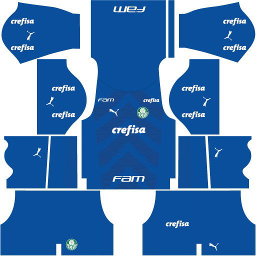 Kits Palmeiras Temporada 2023 para DLS 2019 - Uniforme Titular do Goleiro