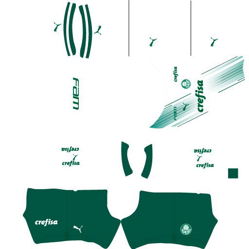 Kits Palmeiras Temporada 2023 para DLS 2023 - Uniforme Reserva