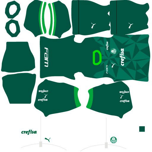 Kits Palmeiras Temporada 2023 para DLS 2023 - Uniforme Titular