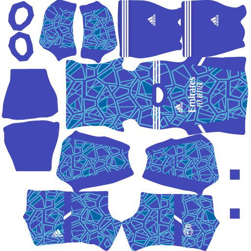 Kits Real Madrid Temporada 2022 2023 DLS2023 - Uniforme titular do goleiro