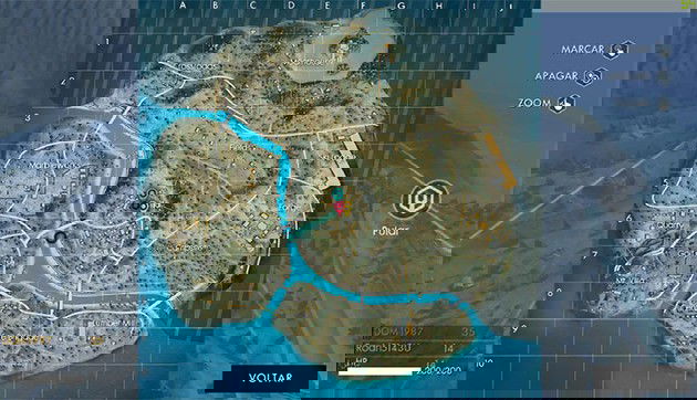Marcar Posicao mapa Free Fire