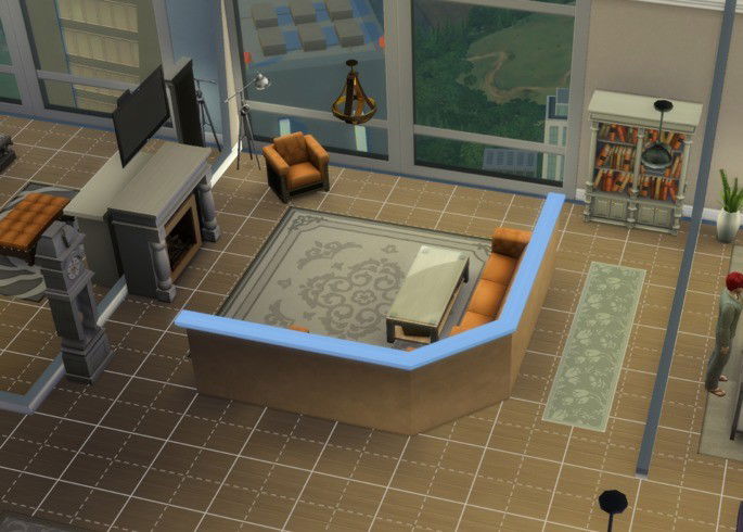 meias paredes the sims 4